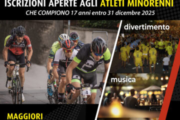 Iscrizioni aperte ai minorenni!!!